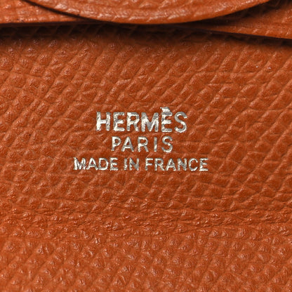 Hermes Epsom Bastia Coin Purse Gold 6 of 8