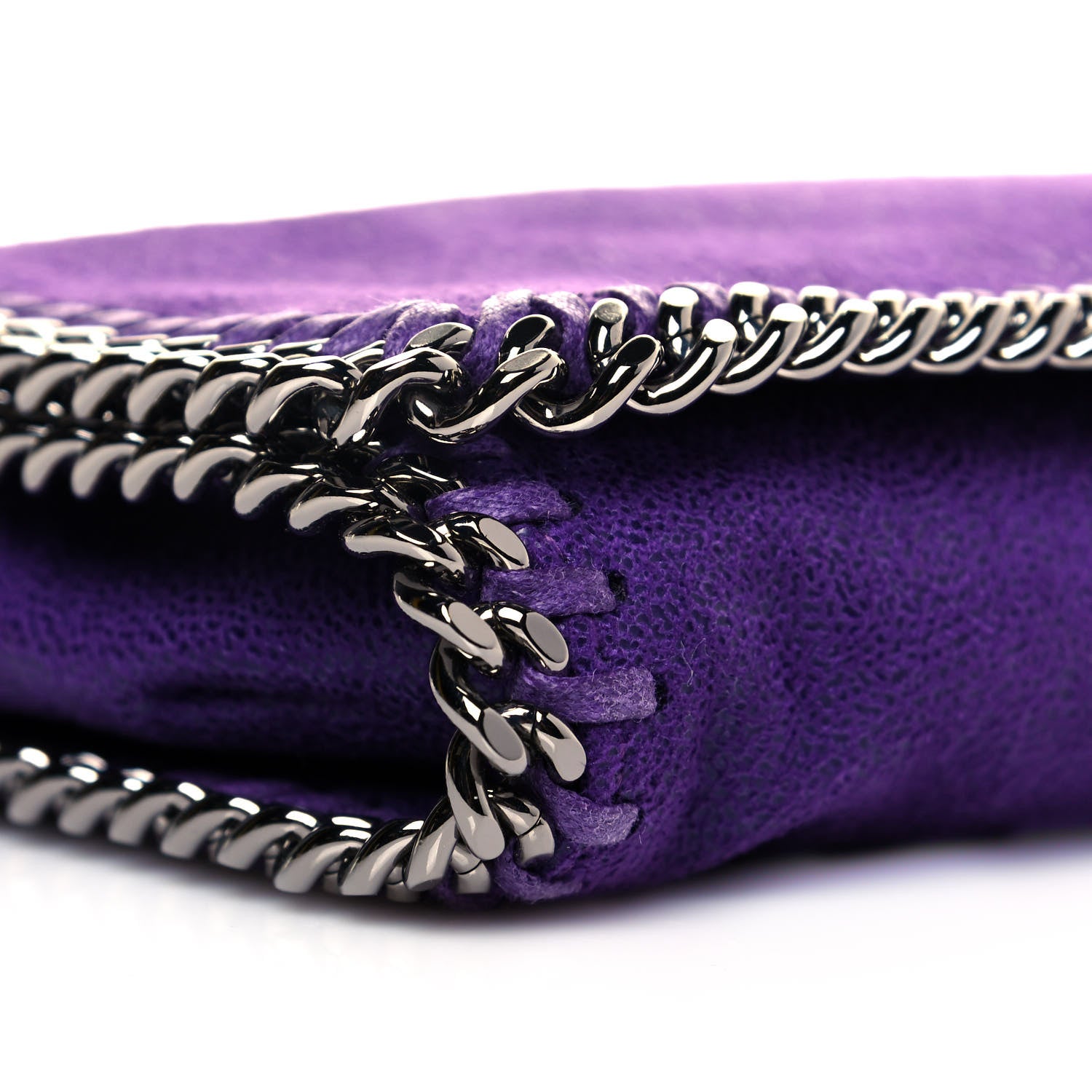 Stella McCartney Shaggy Deer Falabella Crossbody Bag Bright Purple 9 of 10