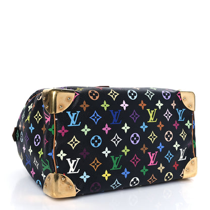 Louis Vuitton Monogram Multicolor Speedy 30 Black 4 of 9