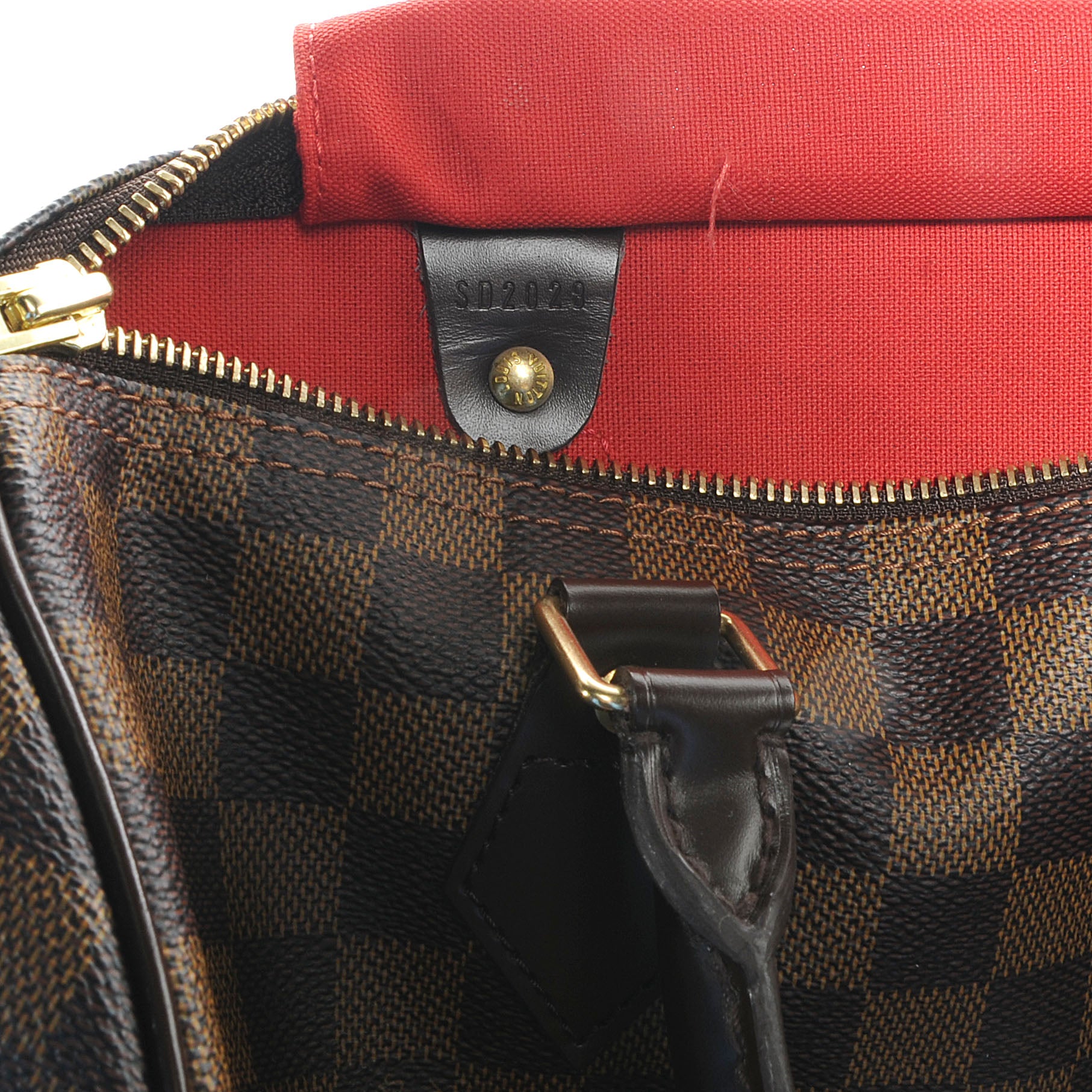 Louis Vuitton Damier Ebene Speedy 30 5 of 7
