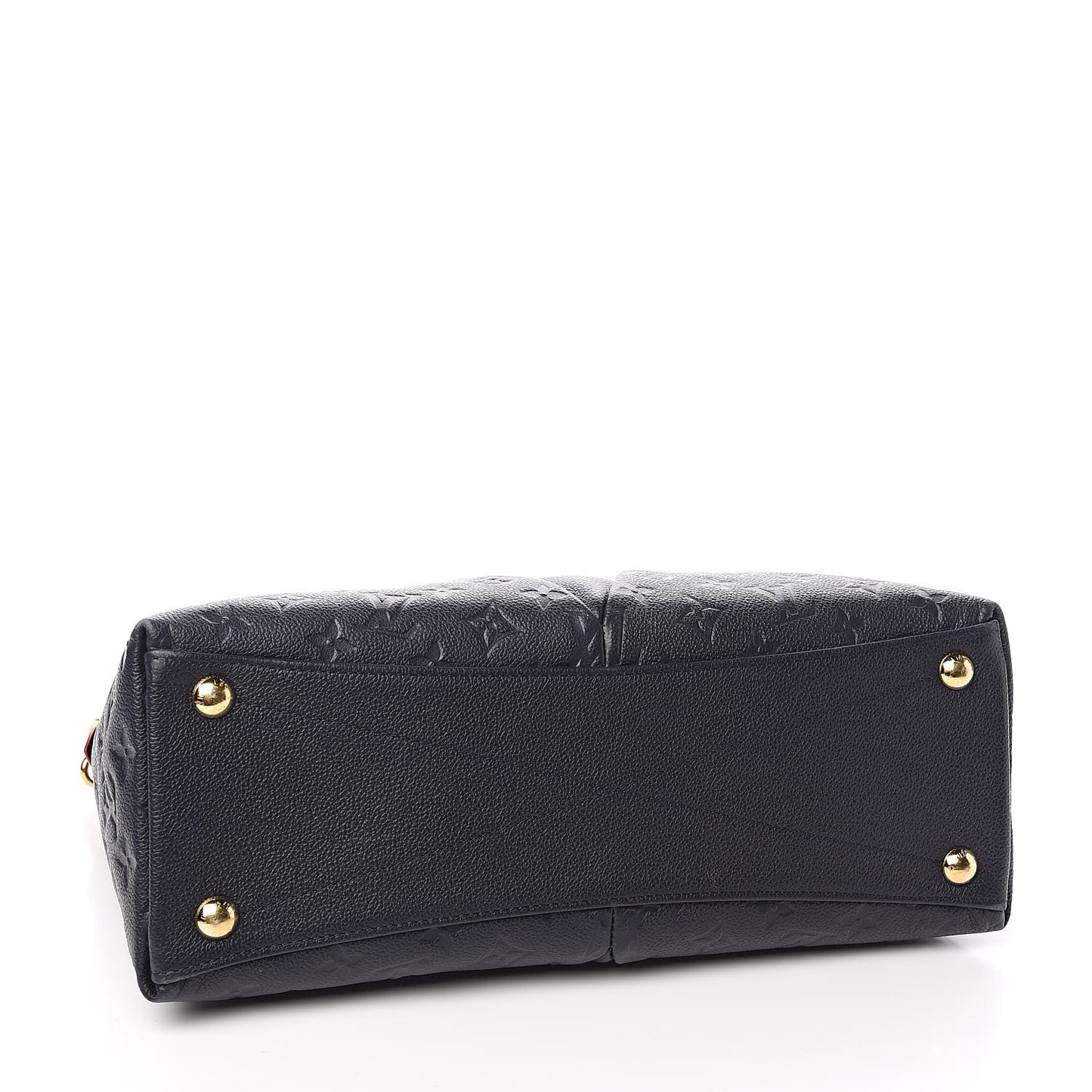 Empreinte V Tote MM Marine Rouge