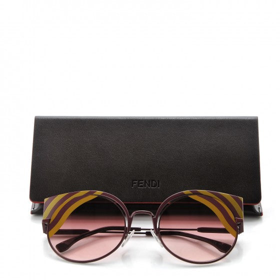 Hypnoshine Sunglasses FF 0215/S Burgundy Yellow