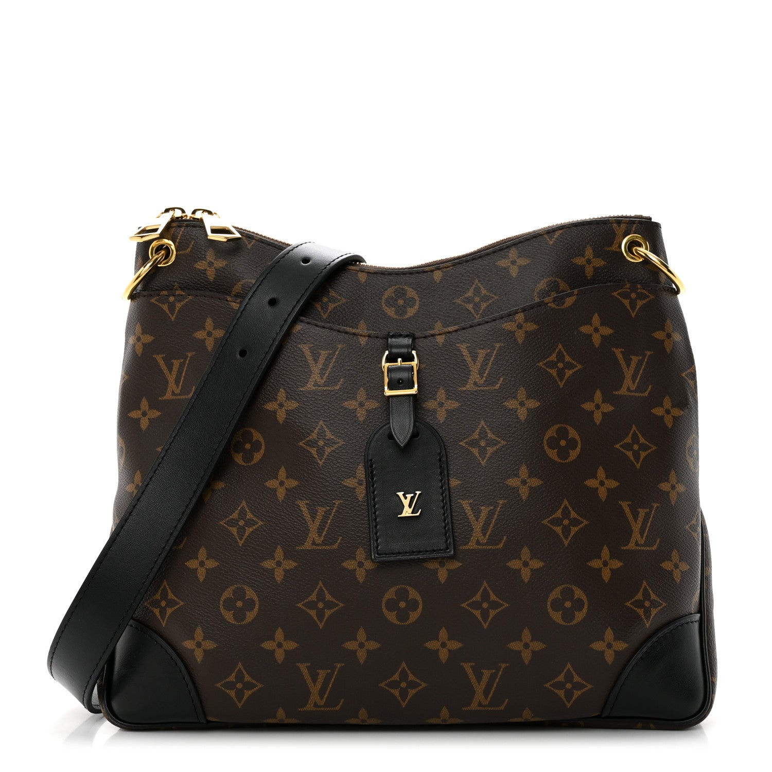 Louis Vuitton Monogram Odeon MM Black 1 of 10