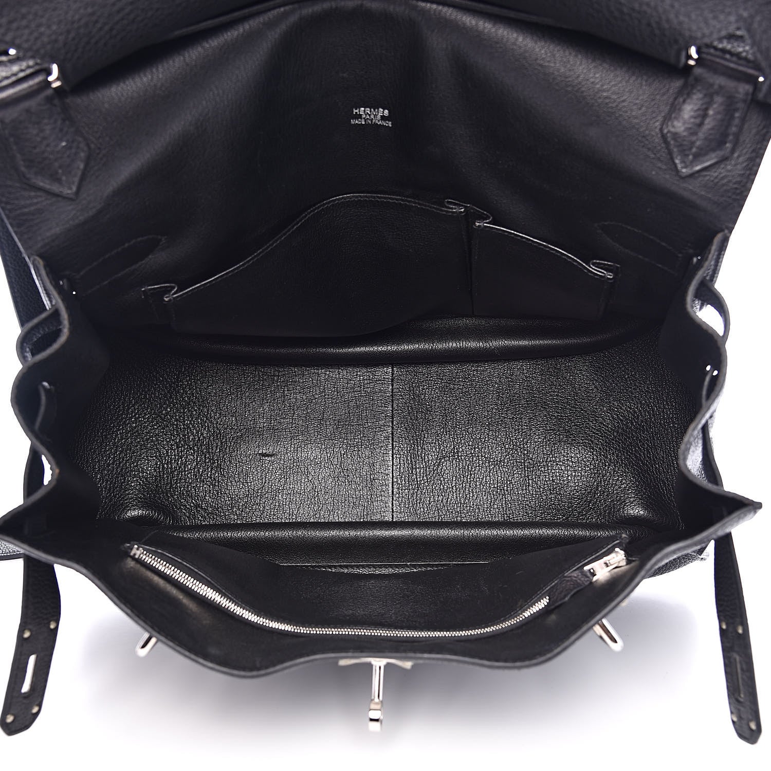 Hermes Taurillon Clemence Jypsiere 37 Black 5 of 12