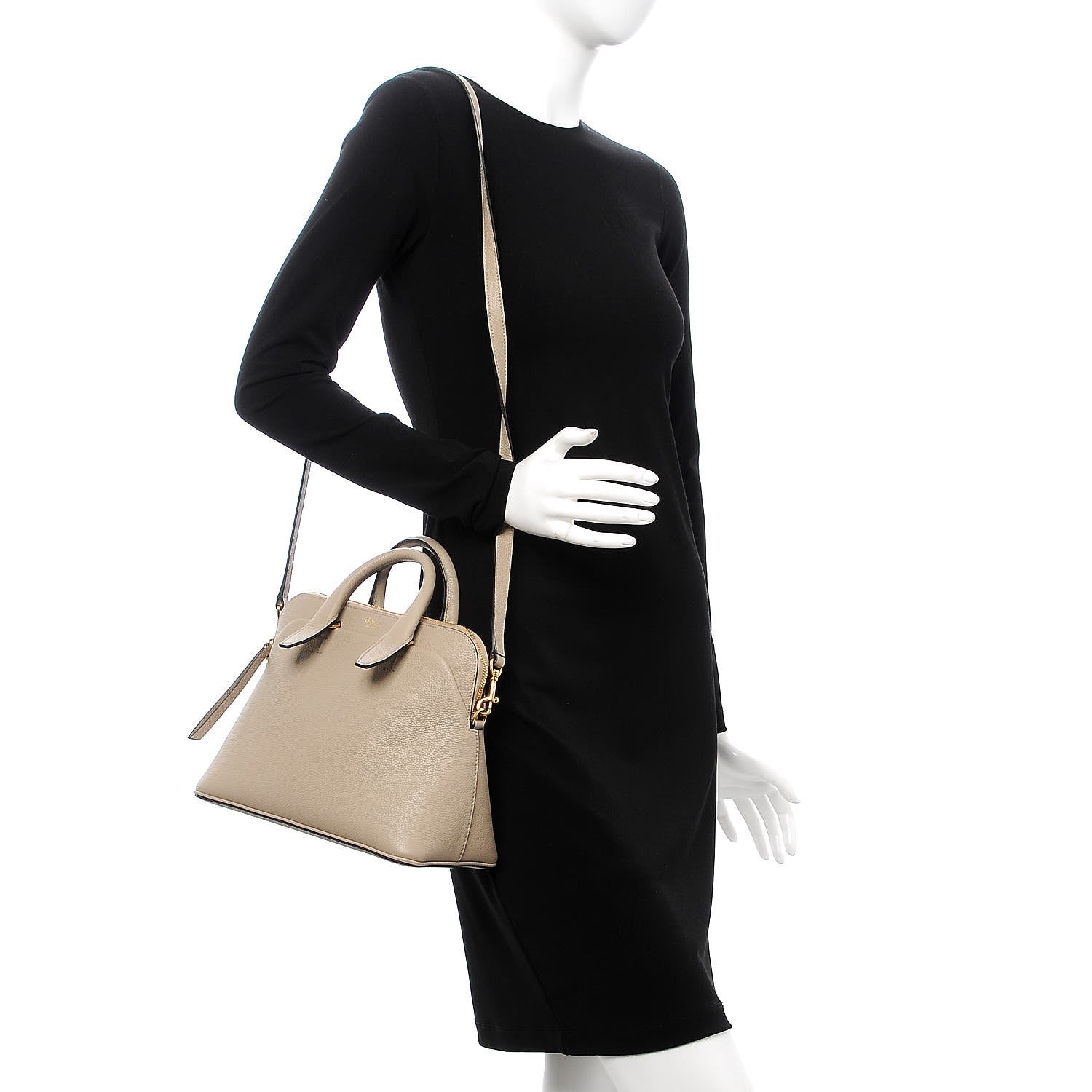 Mulberry Classic Grain Calfskin Small Colville Dune 2 of 9