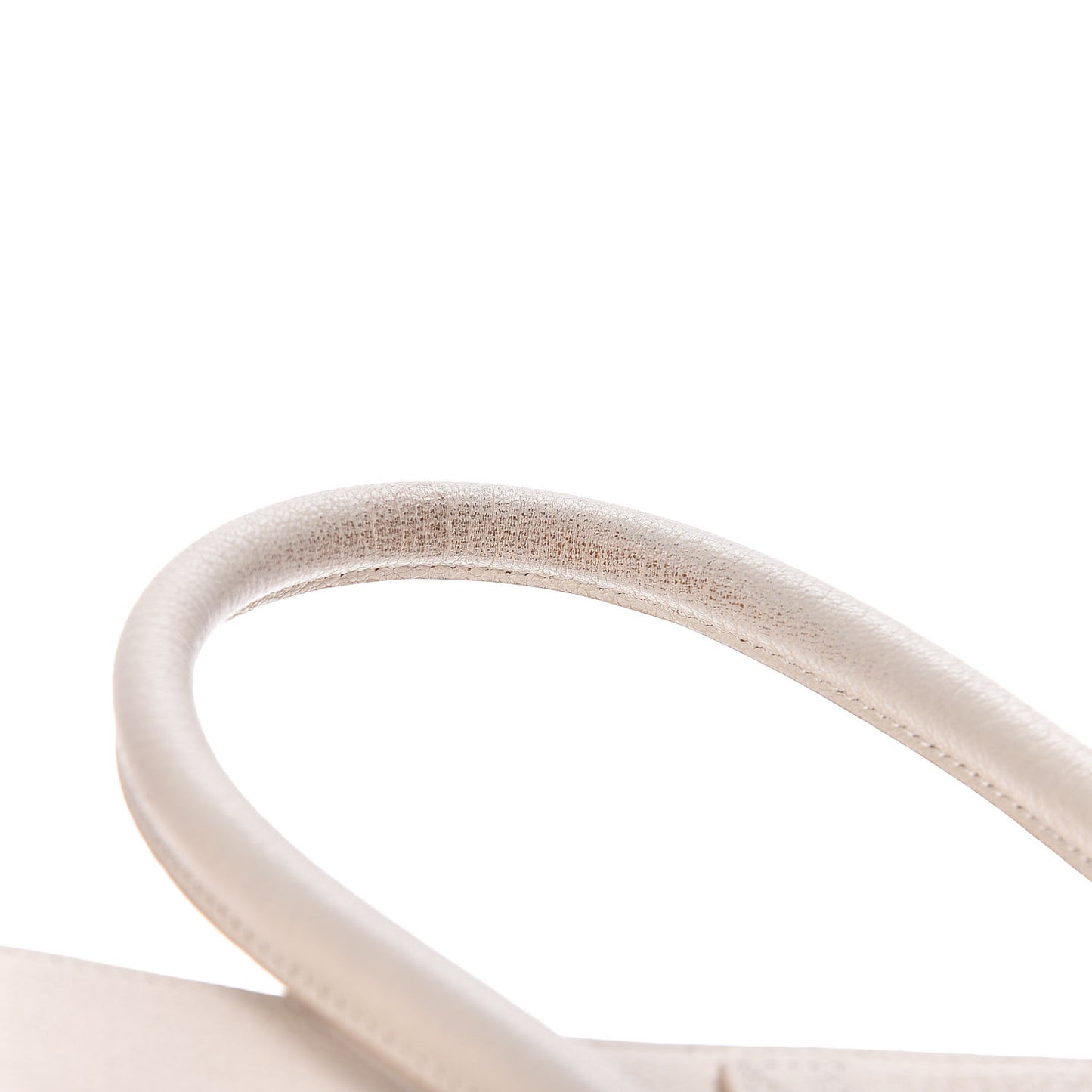 Goatskin Micro Luggage White