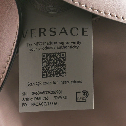Versace Calfskin Palazzo Tote Beige 7 of 13