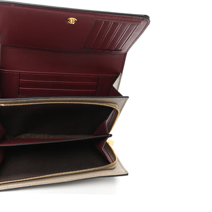 Mulberry Small Classic Grain Medium Continental French Wallet Solid Grey 5 of 7