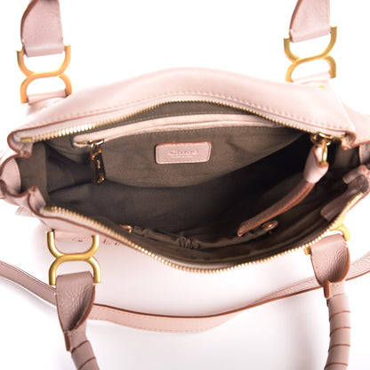 Chloe Calfskin Medium Marcie Satchel Nude Pink 6 of 9