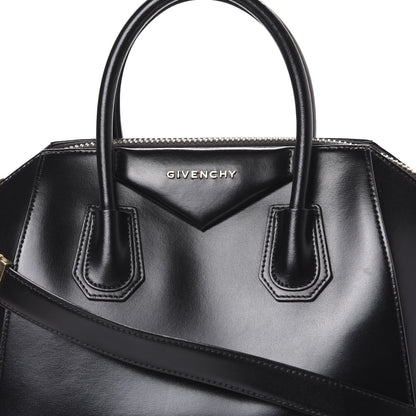 Givenchy Shiny Lord Calfskin Small Antigona Black 9 of 10