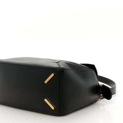 Loewe Nappa Lambskin Small Featherlight Puzzle Bag Black 11 of 11