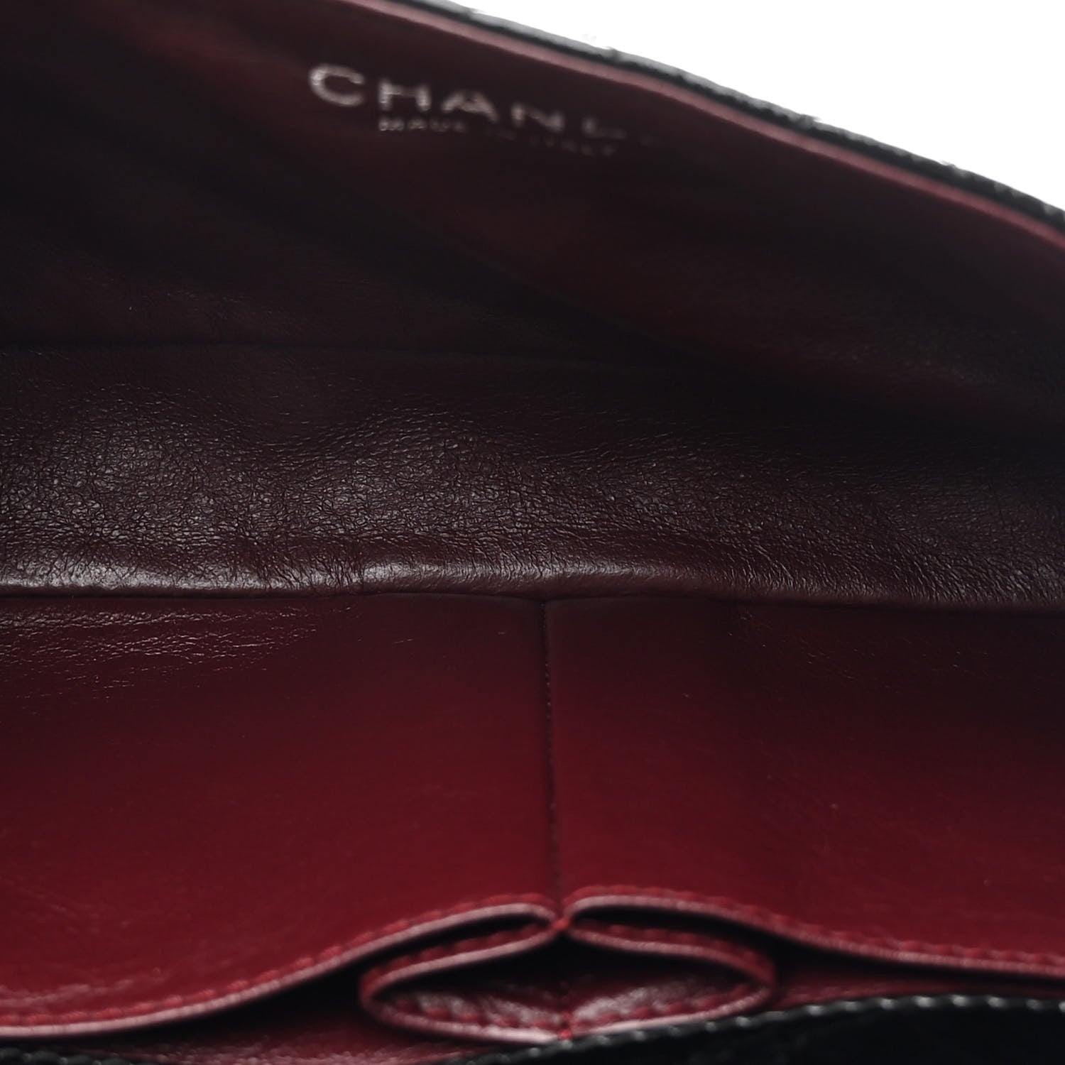Chanel Crinkled Patent Quilted East West Flap Black 4 of 10