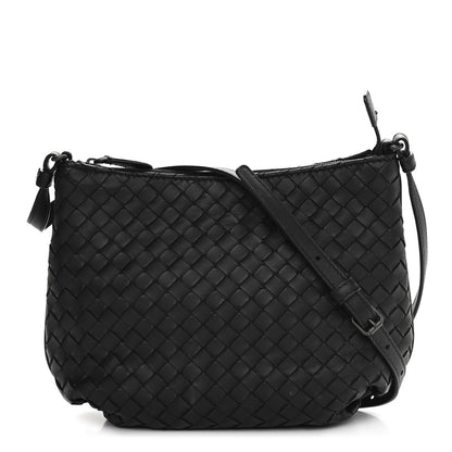 Bottega Veneta Nappa Intrecciato Crossbody Black 1 of 9