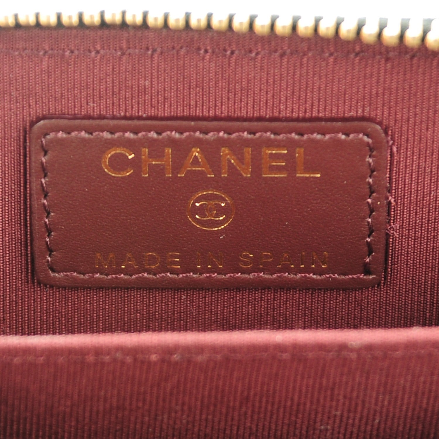 Chanel Caviar Quilted Zip Coin Purse Black 6 of 7