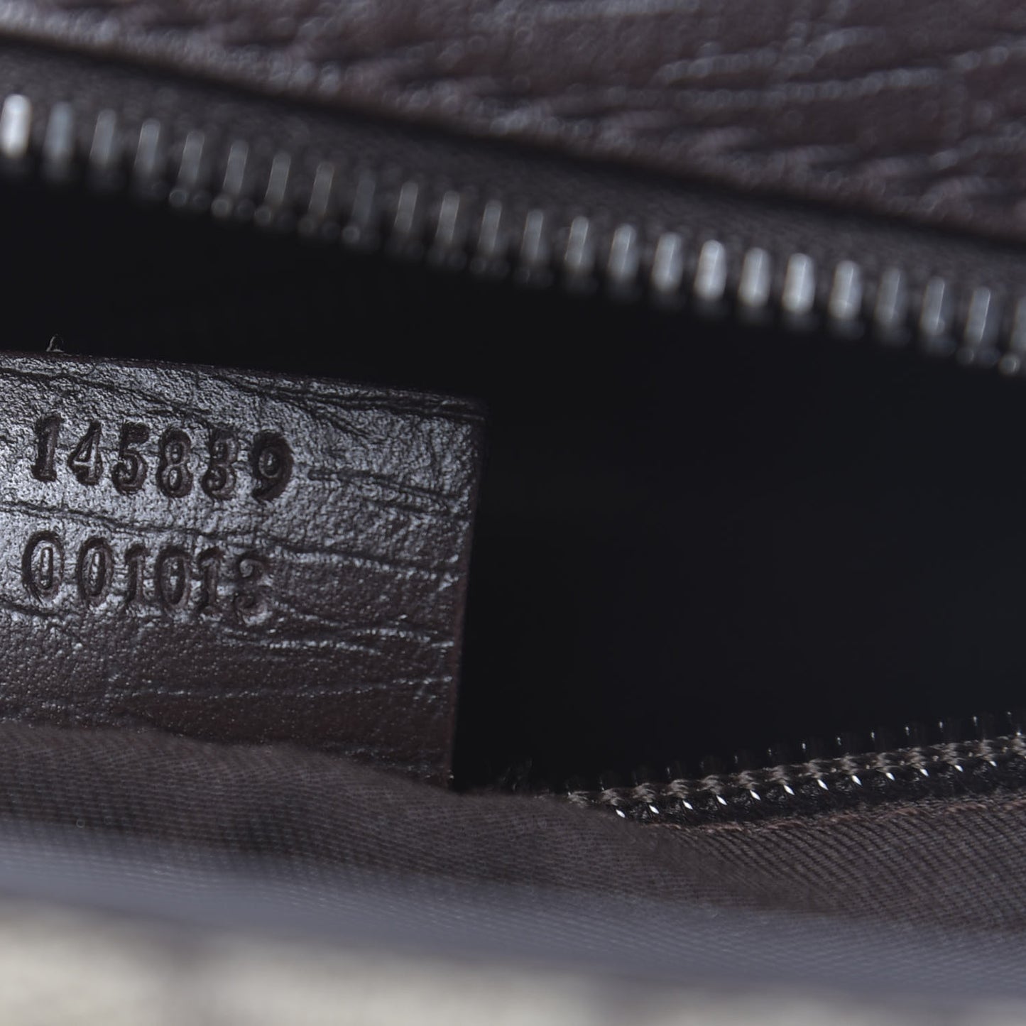 GG Supreme Monogram Web Messenger Brown