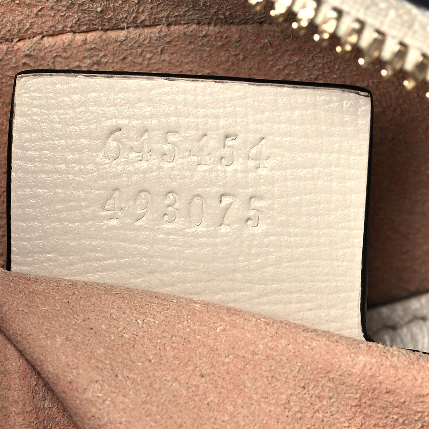 Gucci GG Supreme Monogram Small Horsebit 1955 Shoulder Bag Beige Mystic White 7 of 11