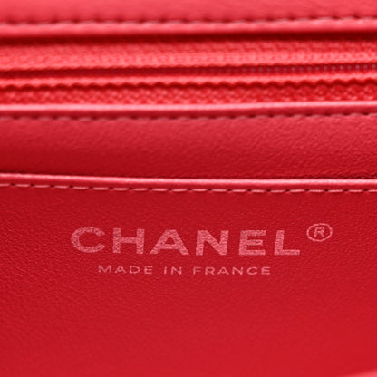 Chanel Lambskin Quilted Mini Square Flap Pink 6 of 10