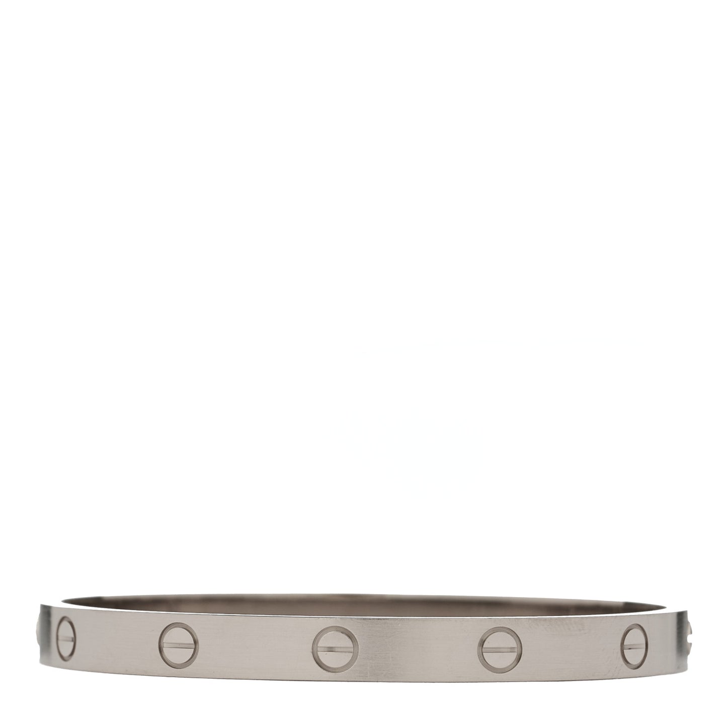 18K White Gold LOVE Bracelet 18