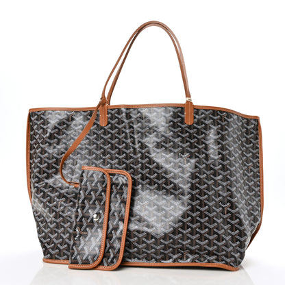 Goyard Goyardine Reversible Anjou GM Black Gold 3 of 16
