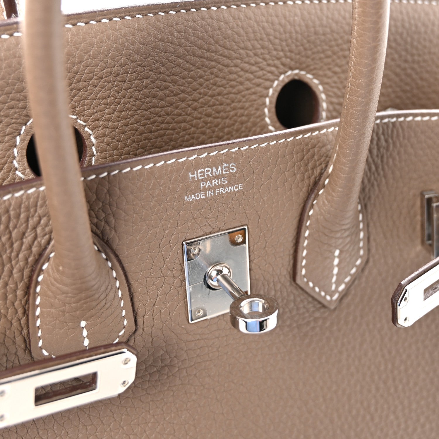 Hermes Togo Birkin 25 Etoupe 6 of 10