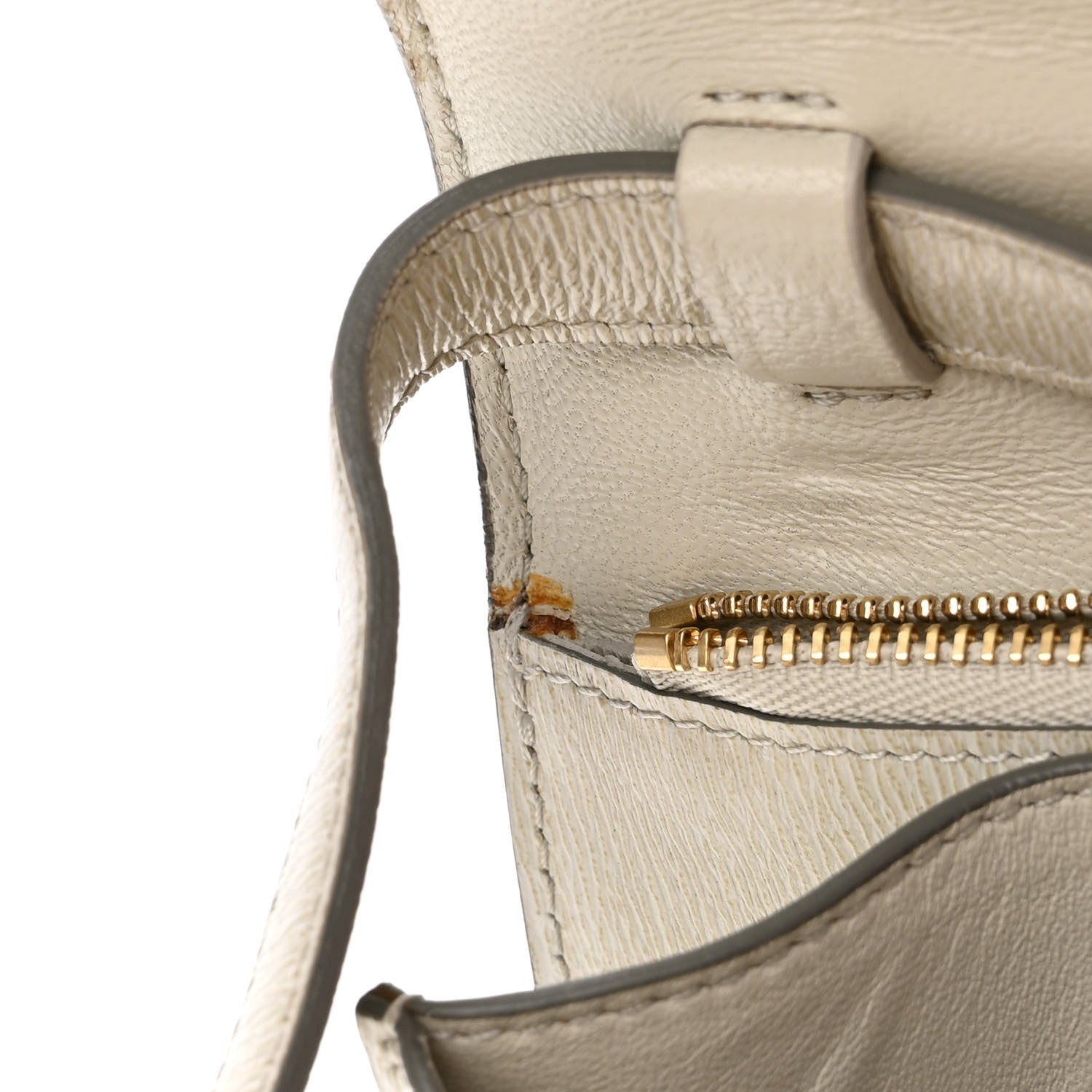 Celine Liege Calfskin Medium Classic Box Flap Bag Pale Grey 13 of 14