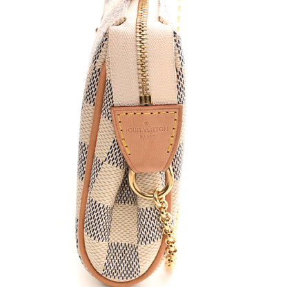 Louis Vuitton Damier Azur Eva Clutch 6 of 9
