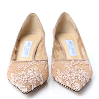 Jimmy Choo Lace Love 65 Pumps 38 Beige 2 of 7