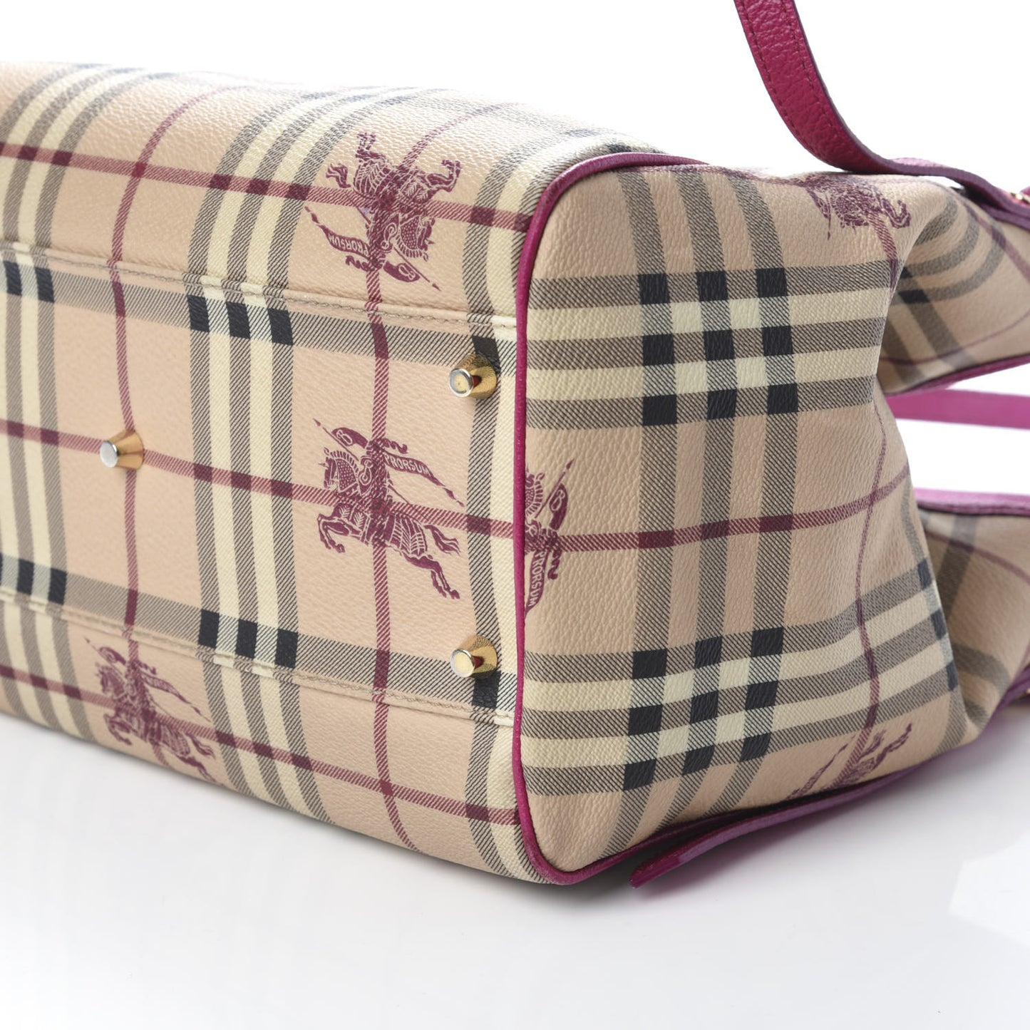 Haymarket Check Small Canterbury Tote Magenta