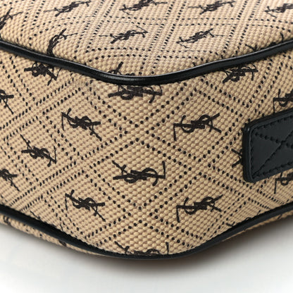 Saint Laurent Canvas Monogram All Over Camera Bag Beige 9 of 9