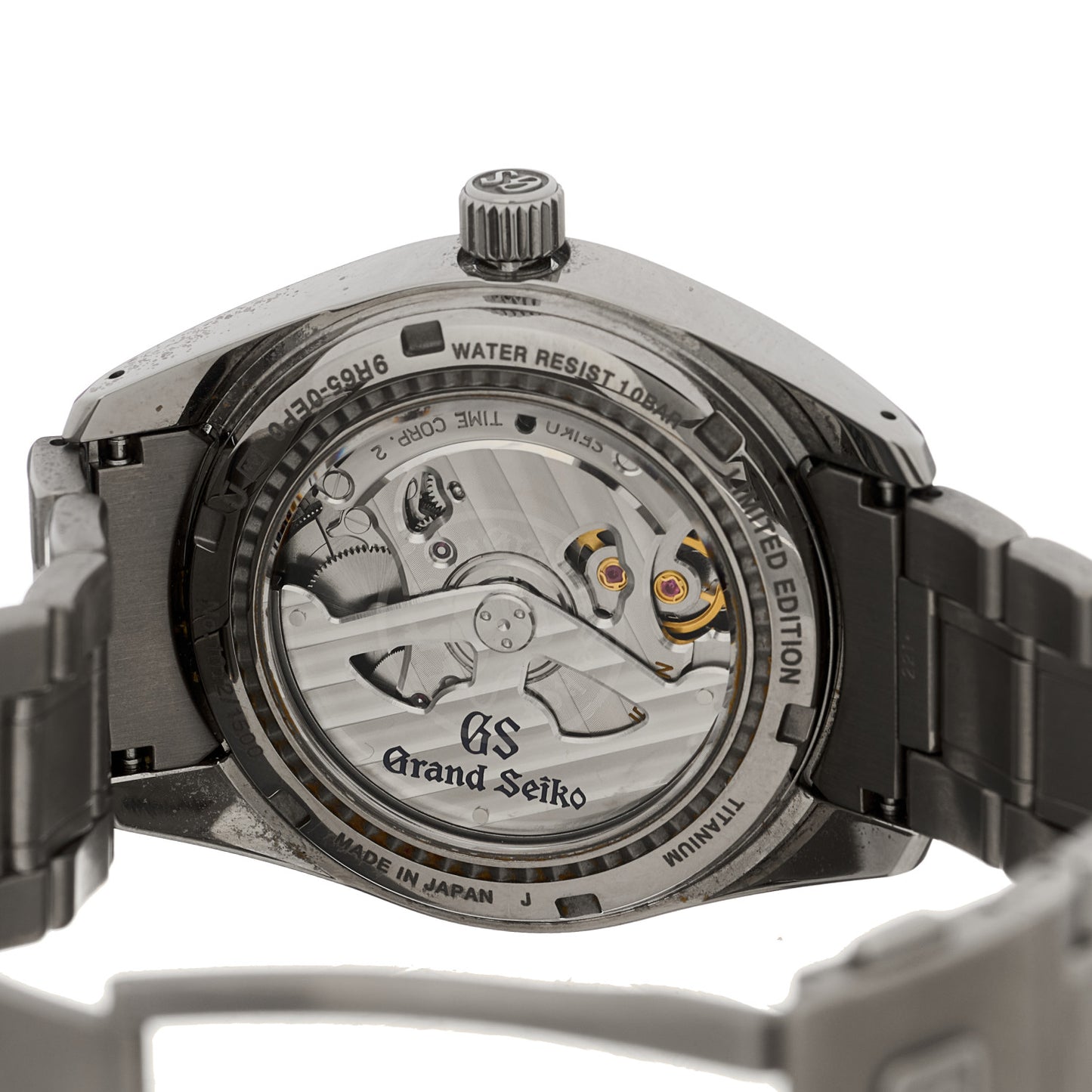 Titanium 41mm Heritage Collection Automatic Watch Pink SBGA497G