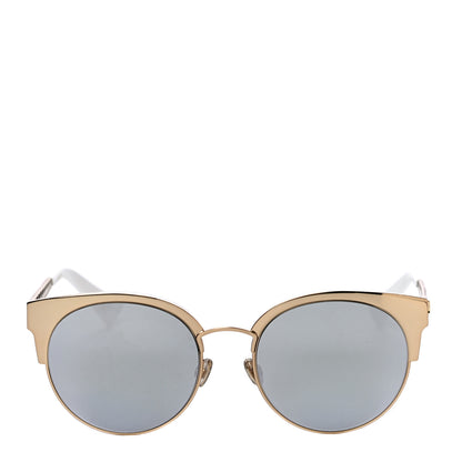 Christian Dior Metal DioramaClub Sunglasses White Gold 4 of 7