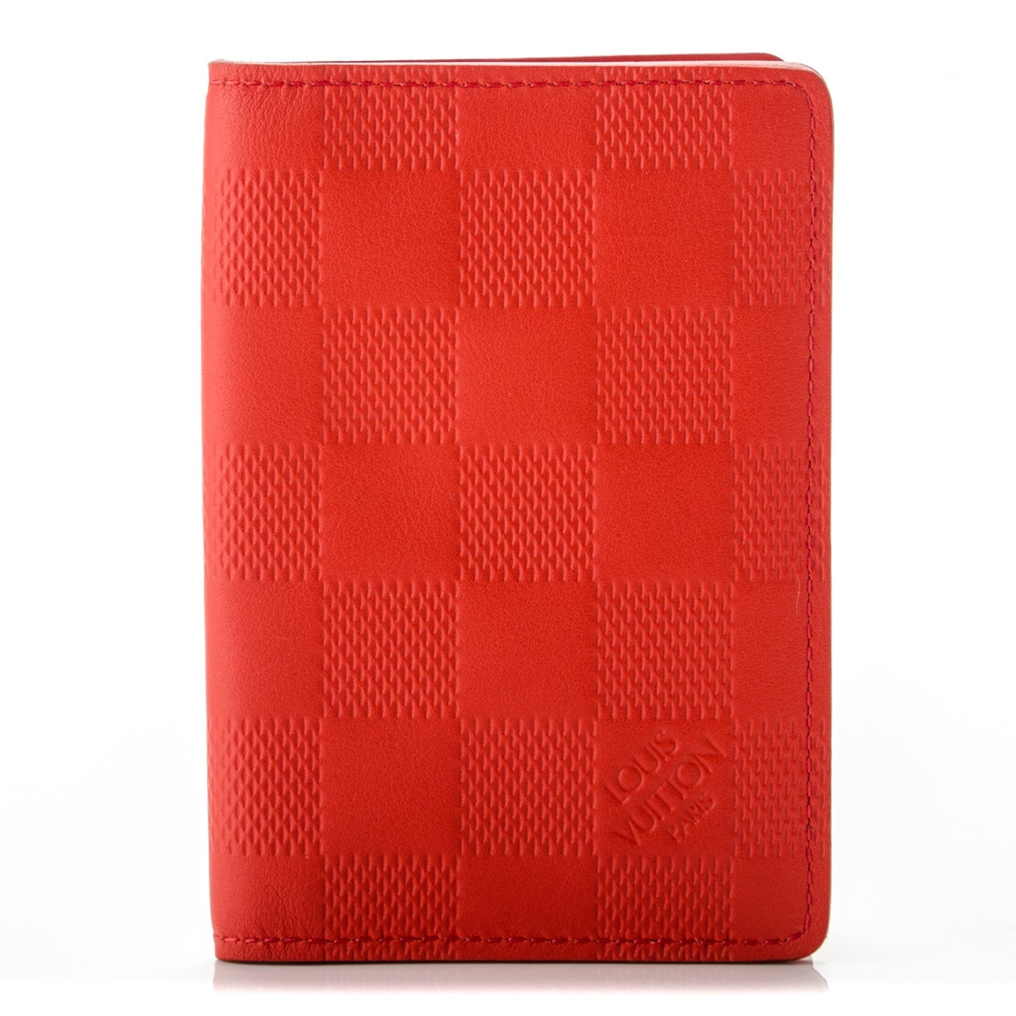 Neon Damier Infini Pocket Organizer Orange