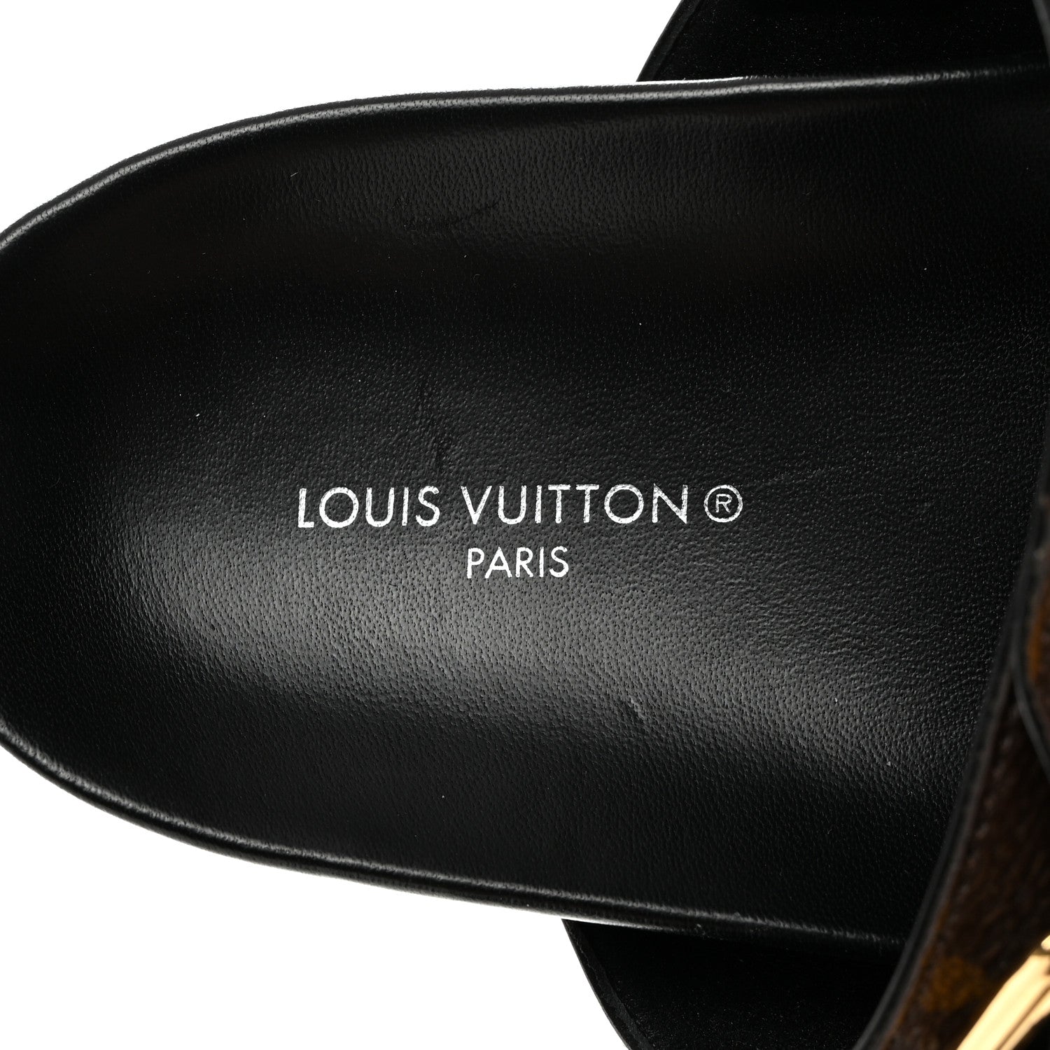 Louis Vuitton Monogram Bom Dia Mule Sandals 40 Black 6 of 8