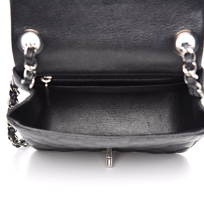 Chanel Caviar Quilted Mini Square Flap Black 5 of 11