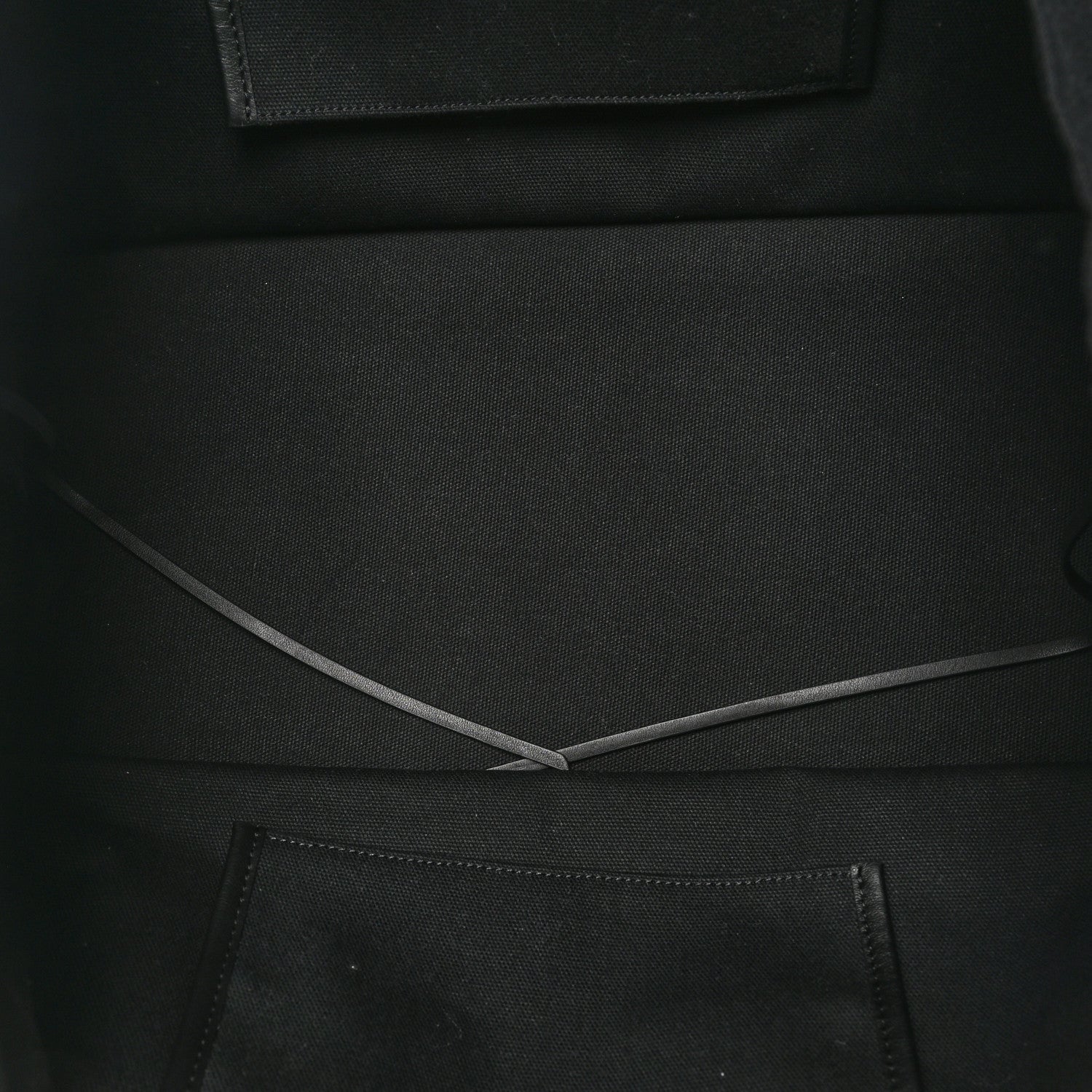 The Row Cotton Twill East West Idaho Tote Black 5 of 9