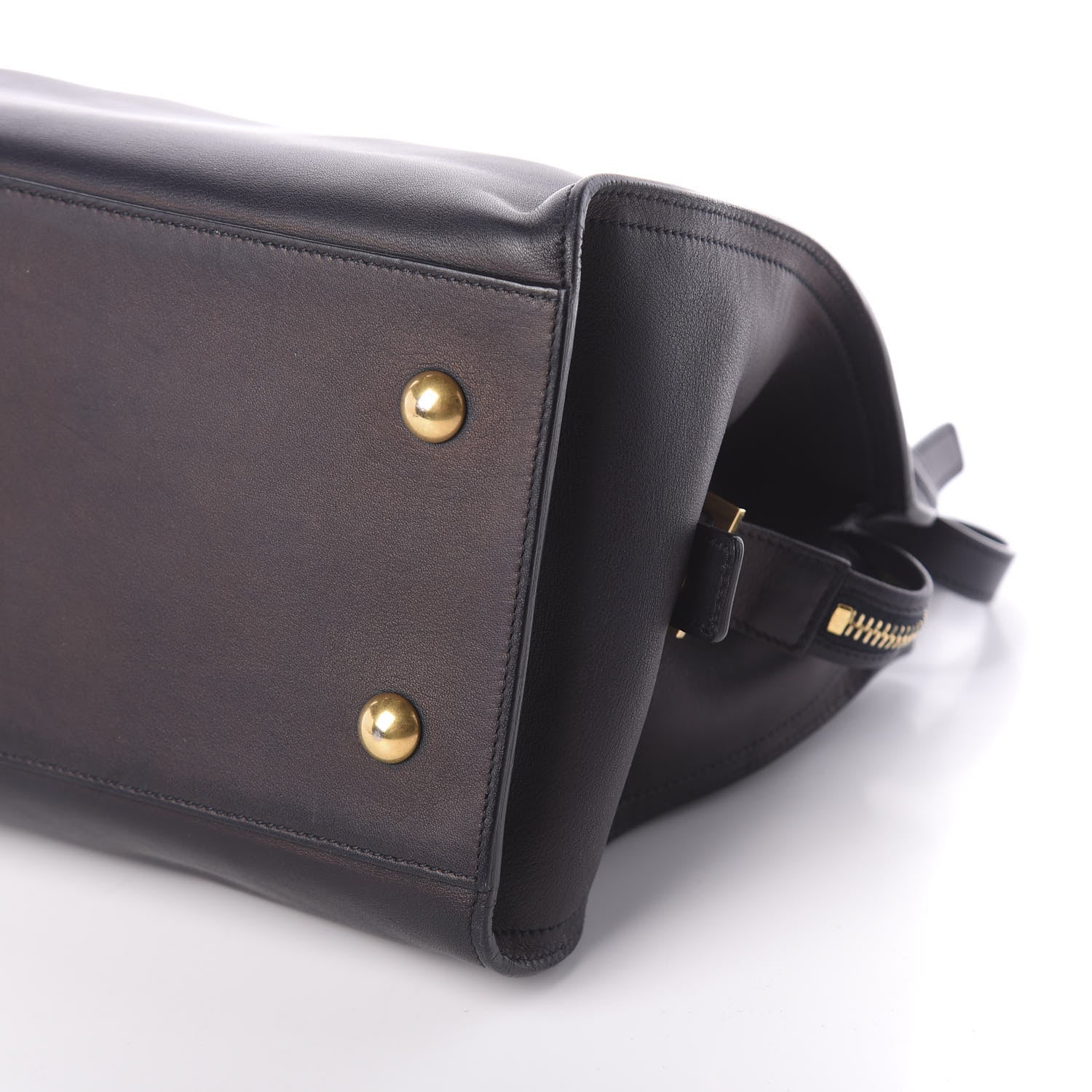 Saint Laurent Calfskin Small Classic Y Cabas Navy Blue 9 of 9