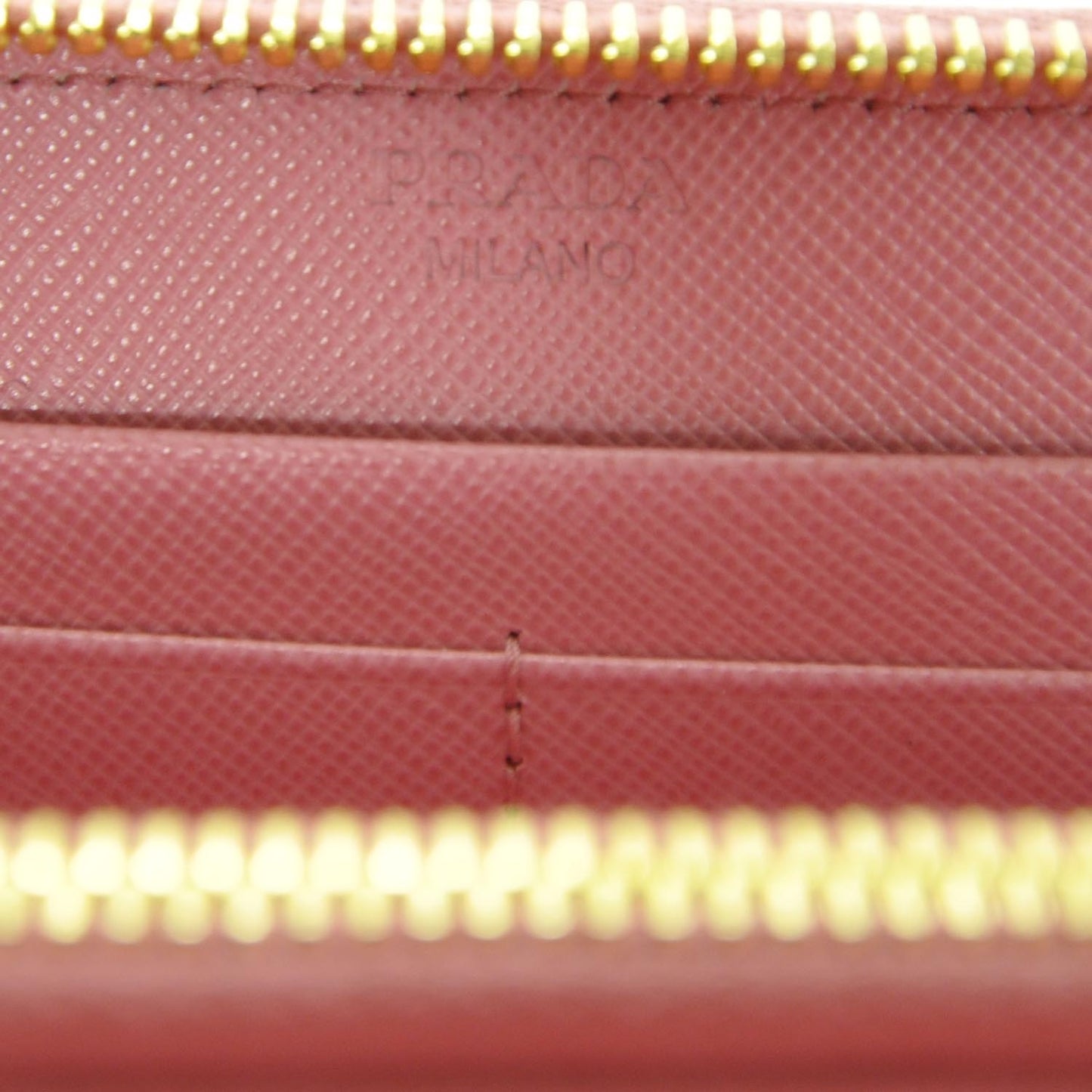 Saffiano Zip Around Wallet