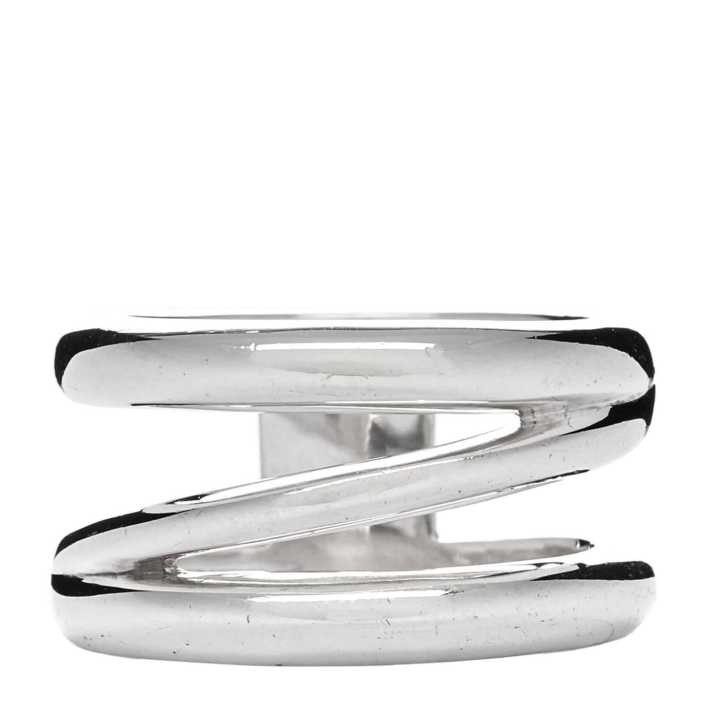 Sterling Silver Zig Zag Ring 53 6.5
