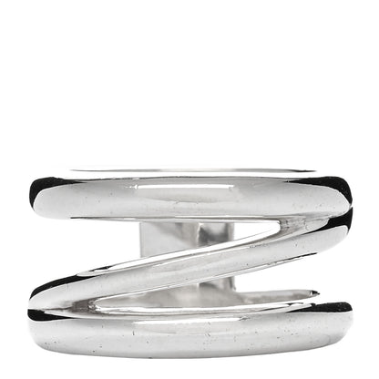Tiffany Sterling Silver Zig Zag Ring 53 6.5 1 of 3