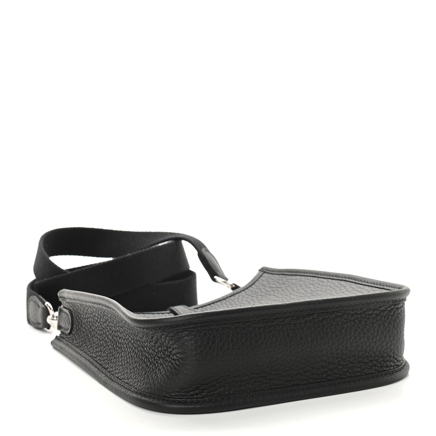 Hermes Taurillon Clemence Evelyne TPM Black 4 of 9