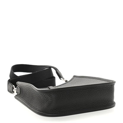 Hermes Taurillon Clemence Evelyne TPM Black 4 of 9
