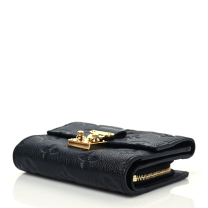 Louis Vuitton Empreinte Metis Compact Wallet Black 8 of 8