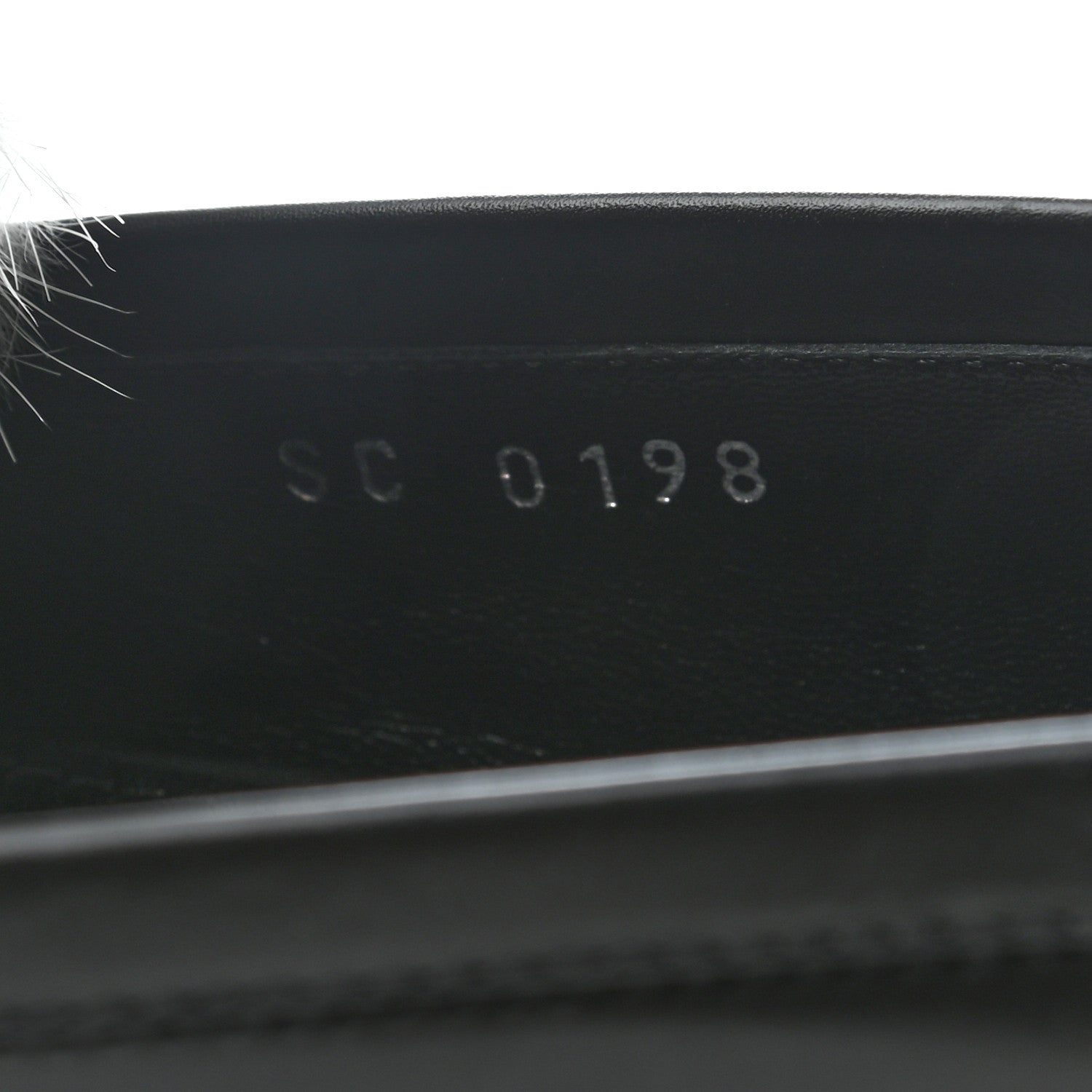 Louis Vuitton Calfskin Mink Upper Case Flat Loafer 39 Black 8 of 8
