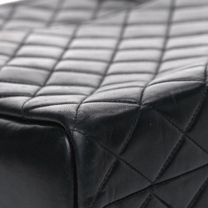 Chanel Lambskin Quilted Shoulder Bag Black 6 of 10