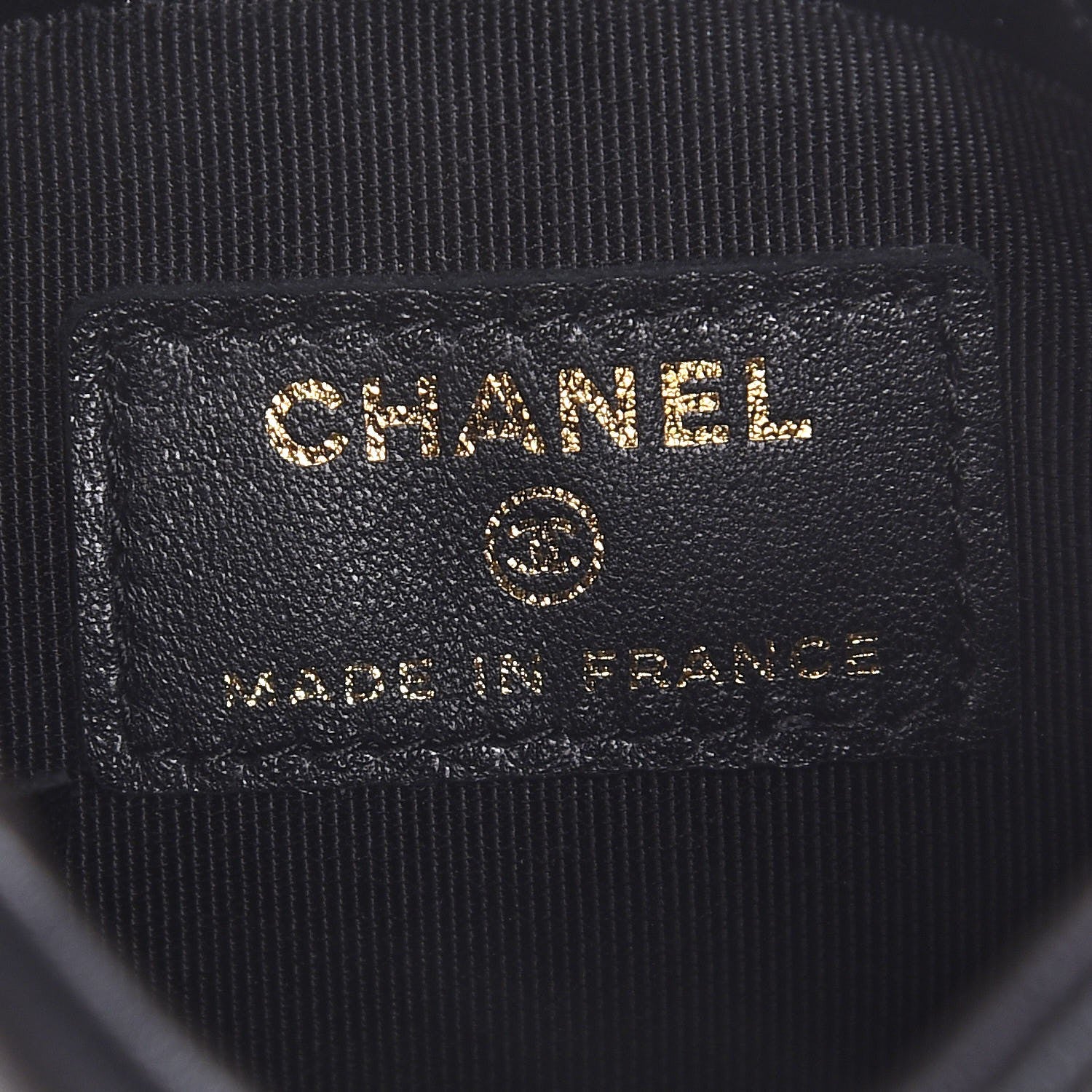 Chanel Lambskin Quilted Tech Take Away Clutch Black 6 of 8