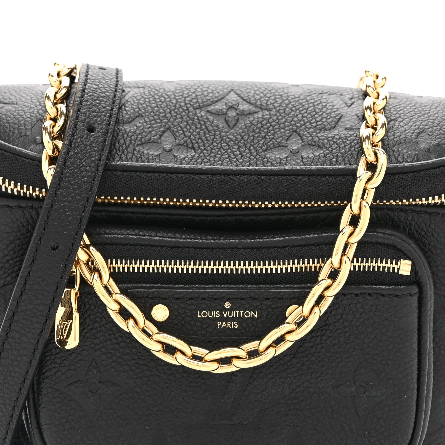 Louis Vuitton Empreinte Mini Bumbag Black 7 of 9