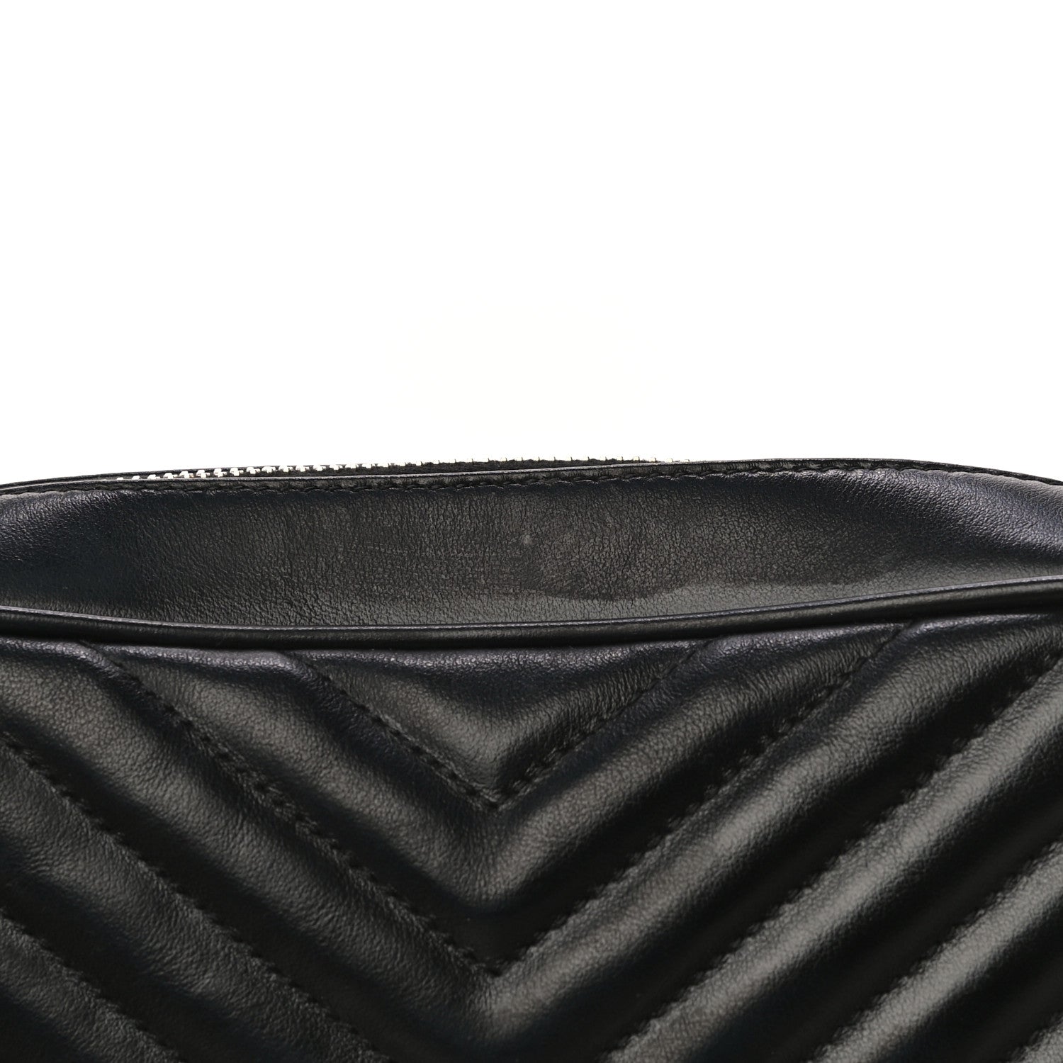 Saint Laurent Calfskin Matelasse Monogram Lou Camera Bag Black 14 of 17