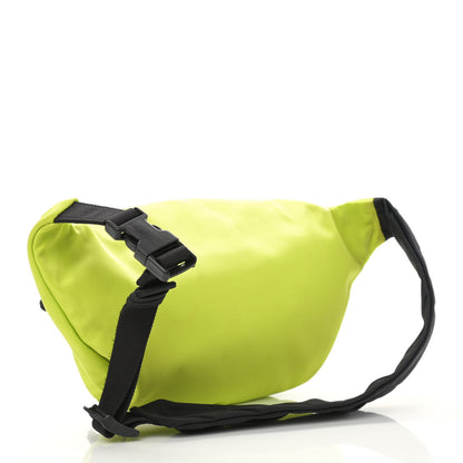 Balenciaga Nylon Canvas Explorer Belt Bag Acid Green 3 of 15