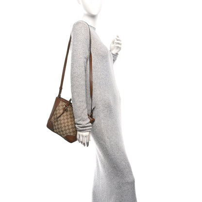 Gucci Monogram Small Bree Tote Beige Tabacco 2 of 11