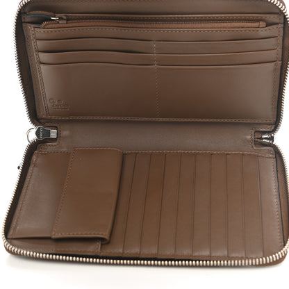 Gucci Microguccissima Large Zip Around Organizer Wallet Acero 6 of 11